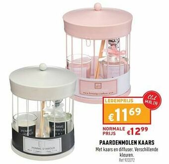 Trafic Paardenmolen kaars aanbieding