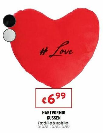 Trafic Hartvormig kussen aanbieding