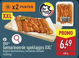 ALDI BBQ Gemarineerde speklapjes XXL aanbieding