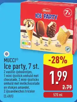 ALDI MUCCI Ice party, 7 st. aanbieding