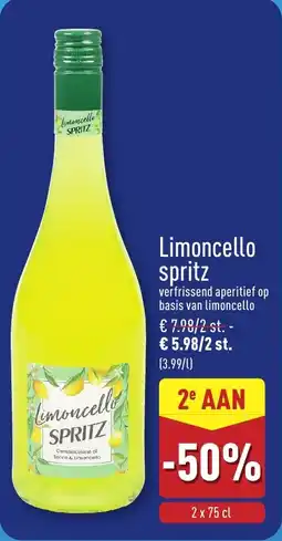 ALDI Limoncello spritz aanbieding