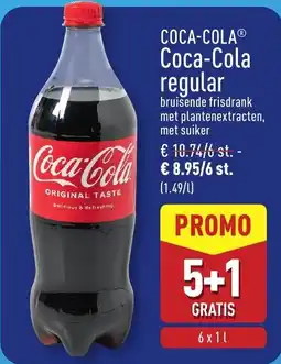 ALDI COCA-COLA Coca-Cola regular aanbieding