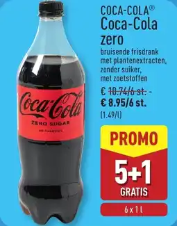 ALDI COCA-COLA Coca-Cola zero aanbieding