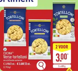 ALDI Cucina Verse Tortelloni aanbieding