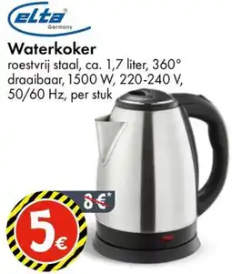 TEDi Waterkoker aanbieding