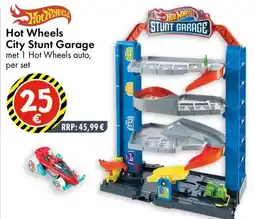 TEDi Hot Wheels City Stunt Garage aanbieding