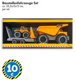 TEDi Baustellenfahrzeuge Set aanbieding