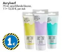 TEDi Acrylverf aanbieding