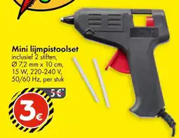 TEDi Mini lijmpistoolset aanbieding