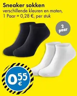 TEDi Sneaker sokken aanbieding