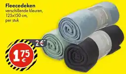 TEDi Fleecedeken aanbieding