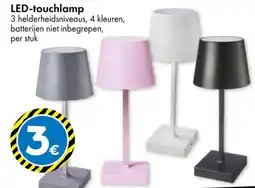 TEDi LED-touchlamp aanbieding
