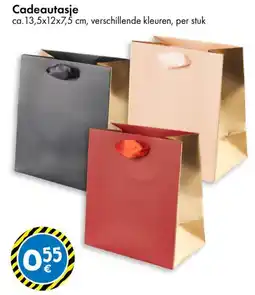 TEDi Cadeautasje aanbieding