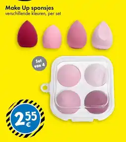 TEDi Make Up sponjes aanbieding