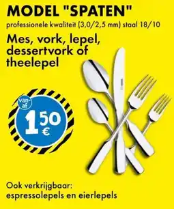 TEDi Model "spaten" aanbieding