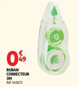 Auchan ruban correcteur 3m aanbieding