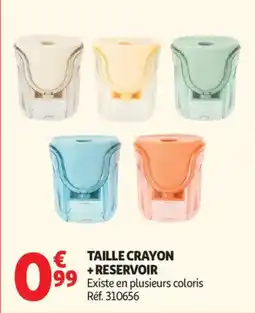 Auchan Taille crayon + reservoir aanbieding