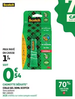 Auchan Colle gel scotch aanbieding