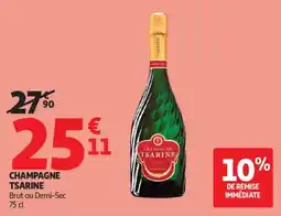 Auchan Champagne tsarine aanbieding