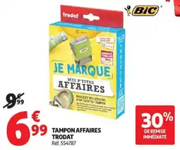 Auchan Tampon affaires trodat aanbieding