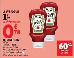 Auchan Ketchup heinz aanbieding