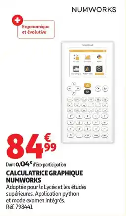 Auchan Calculatrice graphique numworks aanbieding