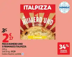 Auchan Pizza numero uno aanbieding
