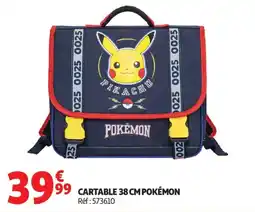 Auchan cartable pokemon aanbieding