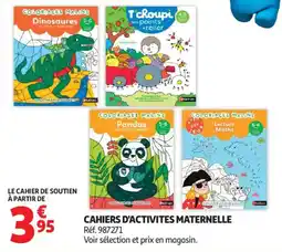 Auchan Cahiers d'activites maternelle aanbieding