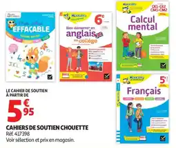 Auchan Cahiers de soutien Chouette aanbieding