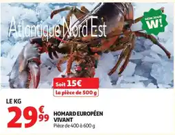 Auchan Homard Européen aanbieding