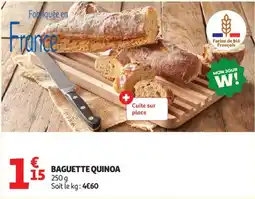 Auchan Baguette quinoa aanbieding