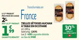 Auchan Tielles sétoises Auchan aanbieding