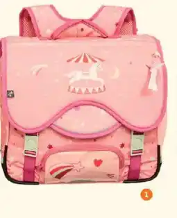 Auchan Sac à dos 2 compartiments ou cartable aanbieding