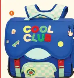 Auchan Le cartable ou le sac à dos 2 compartiments aanbieding