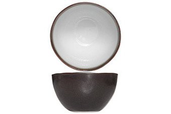 Makro Cosy & Trendy Kommetje Plato Ø 14 cm wit/bruin aanbieding