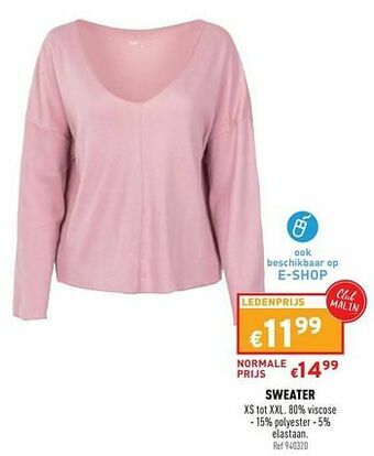 Trafic Sweater aanbieding