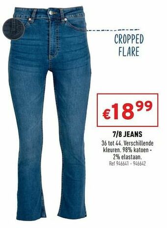 Trafic 7-8 jeans aanbieding