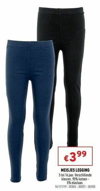 Trafic Meisjes legging aanbieding