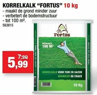 Hubo Korrelkalk fortus aanbieding