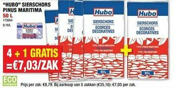 Hubo Hubo sierschors pinus maritima aanbieding