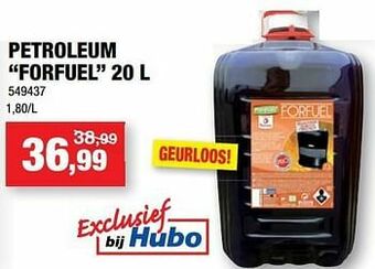 Hubo Petroleum forfuel aanbieding