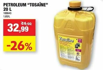 Hubo Petroleum tosaïne aanbieding