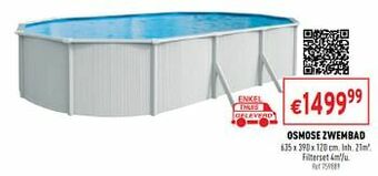 Trafic Osmose zwembad aanbieding