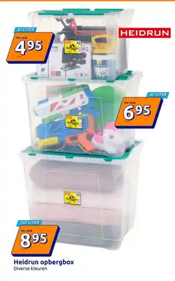 Action Heidrun opbergbox aanbieding