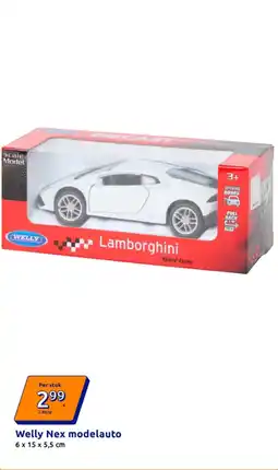 Action Welly Nex modelauto aanbieding