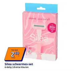 Action Silea scheermes-set aanbieding