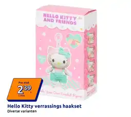 Action Hello kitty verrassings haakset aanbieding