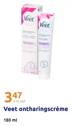 Action Veet ontharingscrème aanbieding