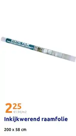 Action Inkijkwerend raamfolie aanbieding